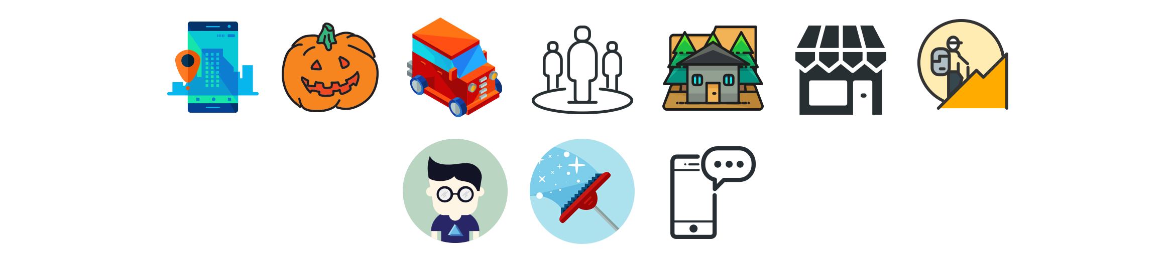 flat icons bundle