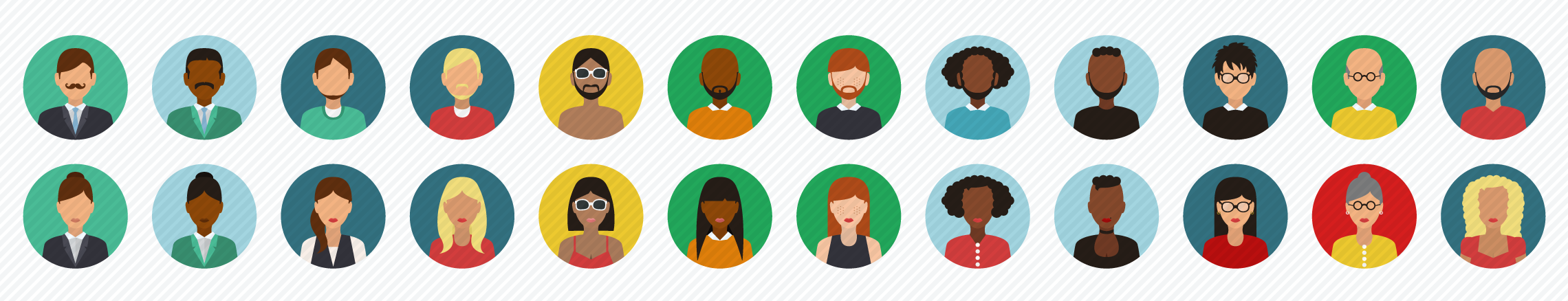 People_Random flat icons