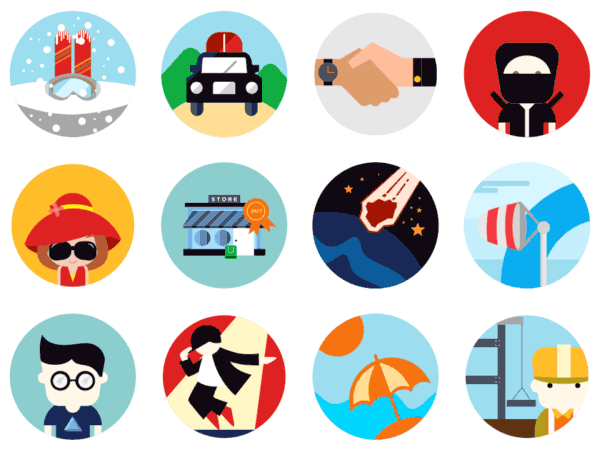 Flat icons pack 3