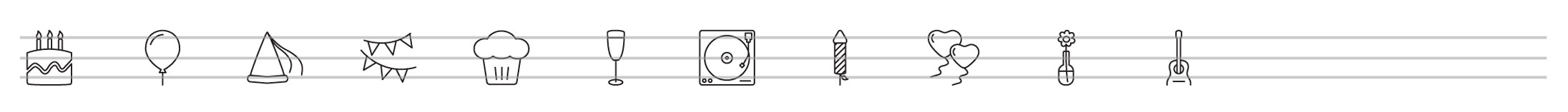 party line icons