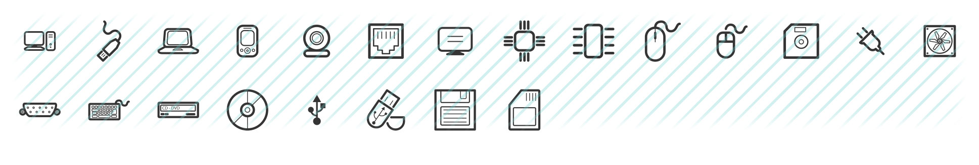 hardware boldicons icons