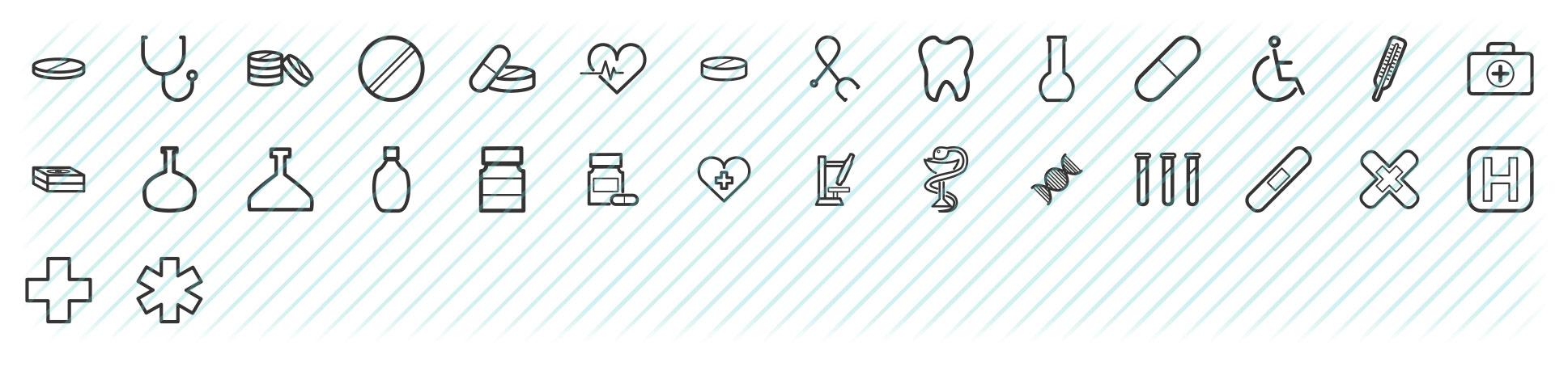 medical boldicons icons
