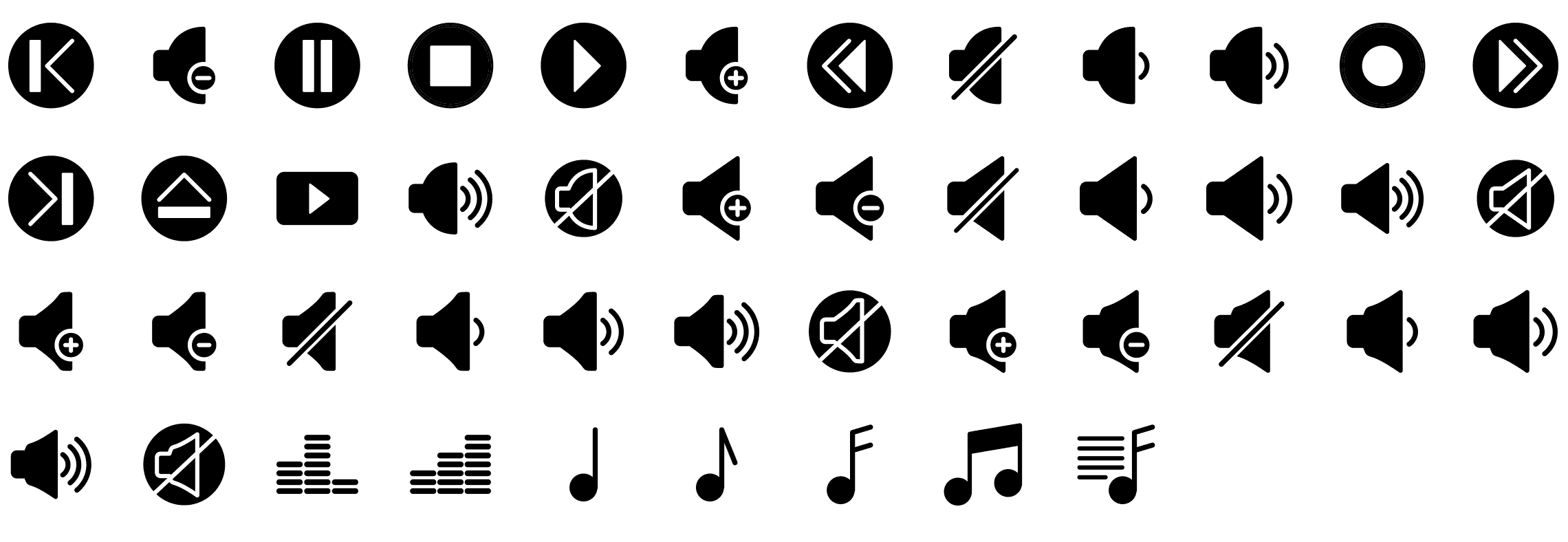 audio-glyph-icons-preview