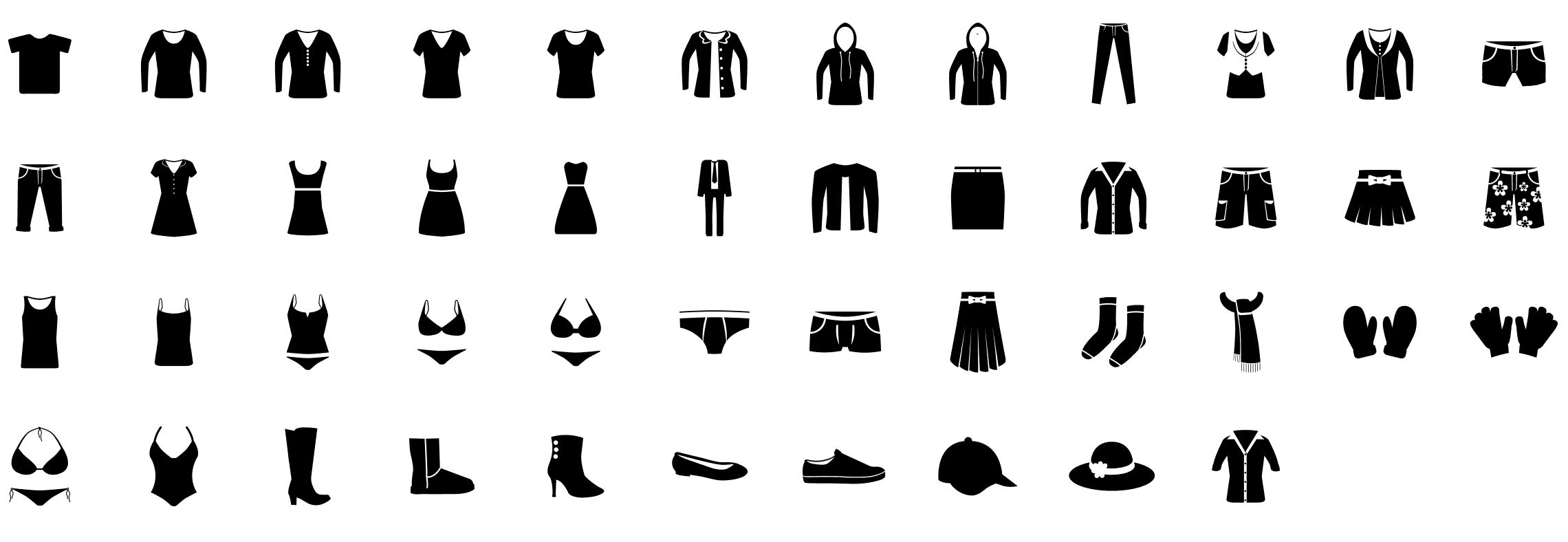 clothes-1-glyph-icons-preview