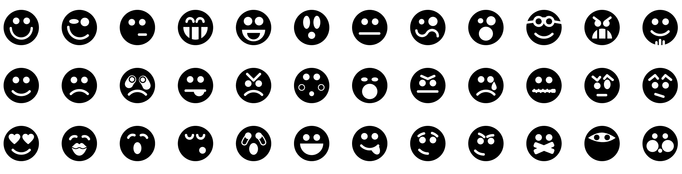 emoticons-2-glyph-icons-preview