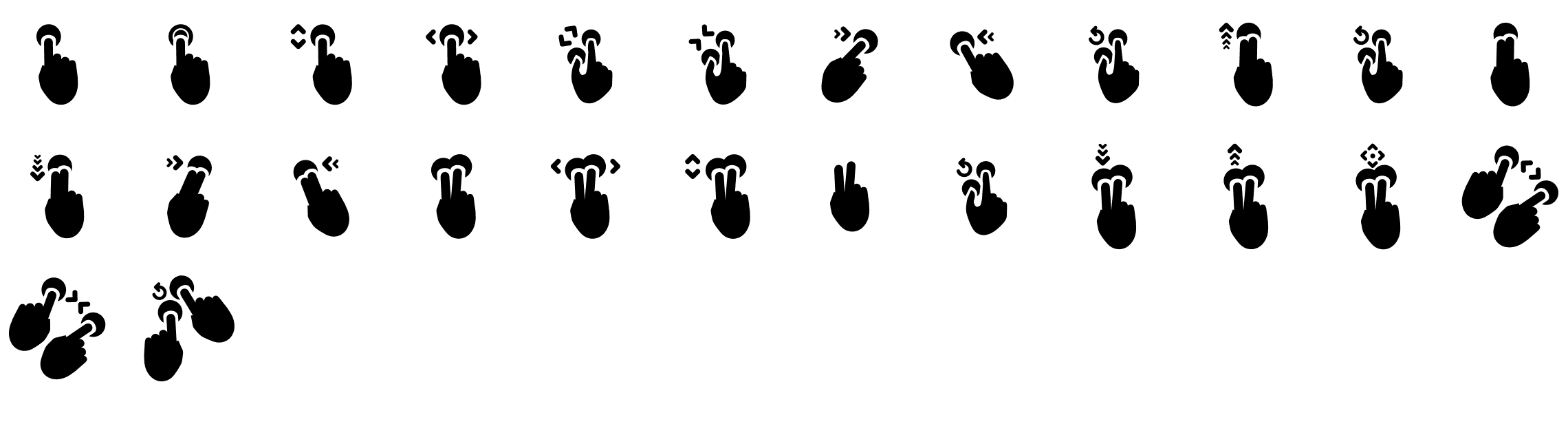 hand-gestures-glyph-icons-preview