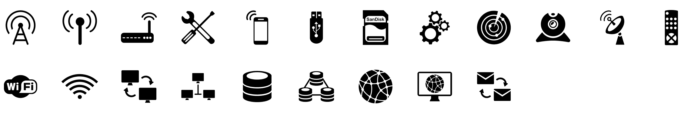 technology-glyph-icons-preview