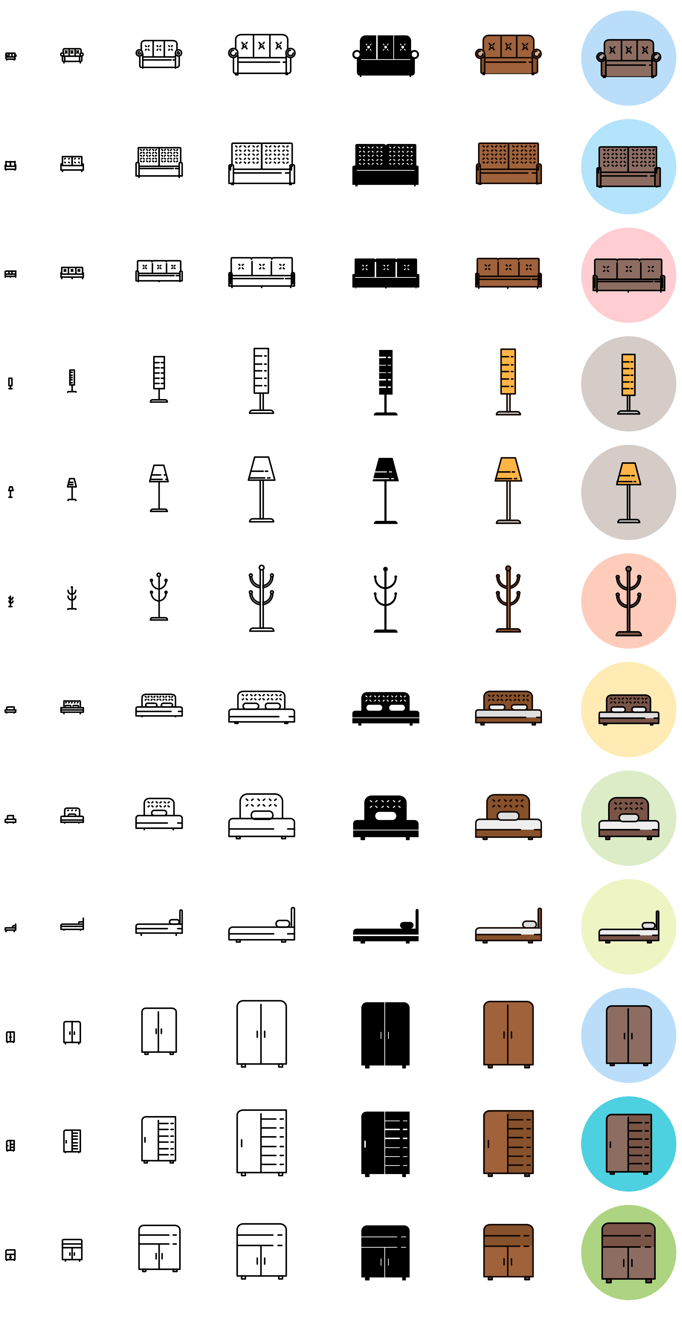 furniture-2-preview responsive icons