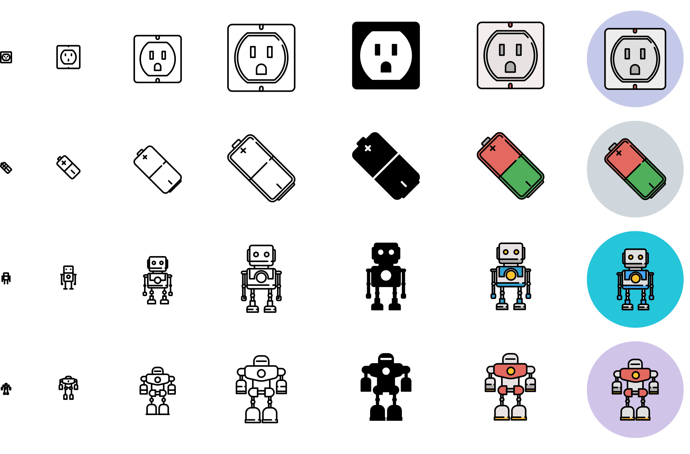 space-3-preview responsive icons