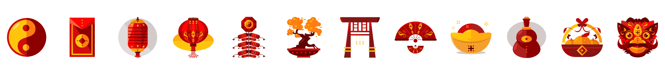 Chinese-New-Year-flat-icons