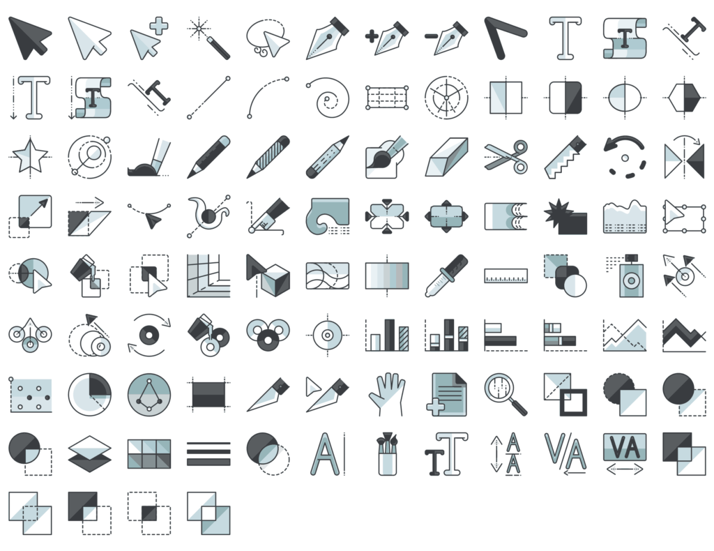 Filled Outline Icons Pack - 2000 Premium Vector Icons