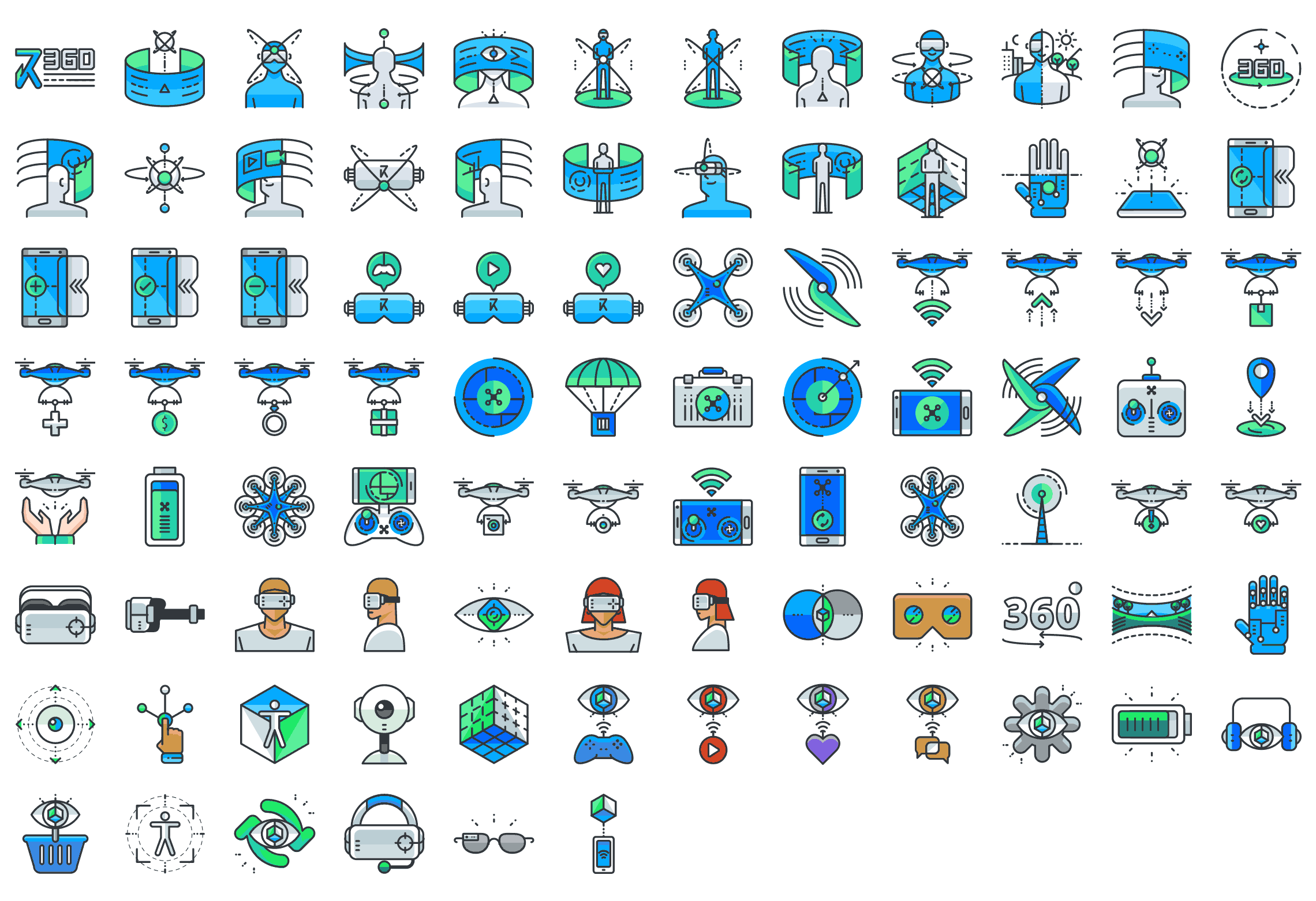 VR-Experience-outline-icons