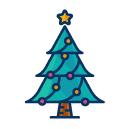 christmas tree freebie icon
