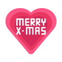 love merry christmas freebie icon