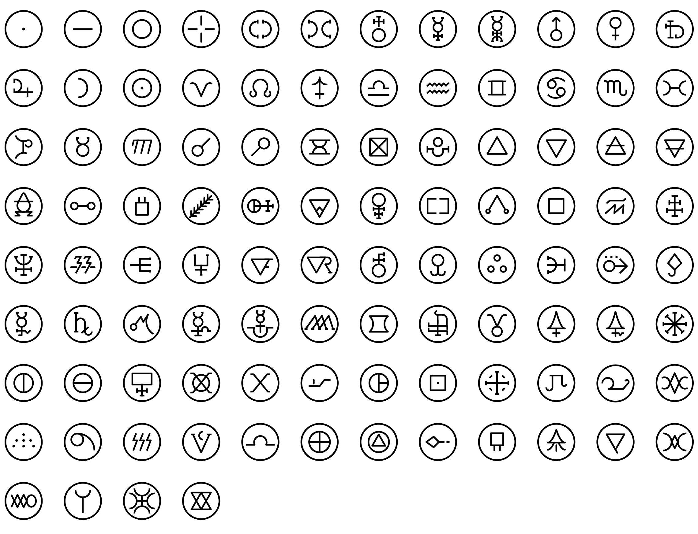 ancient-symbols-line-icons-preview