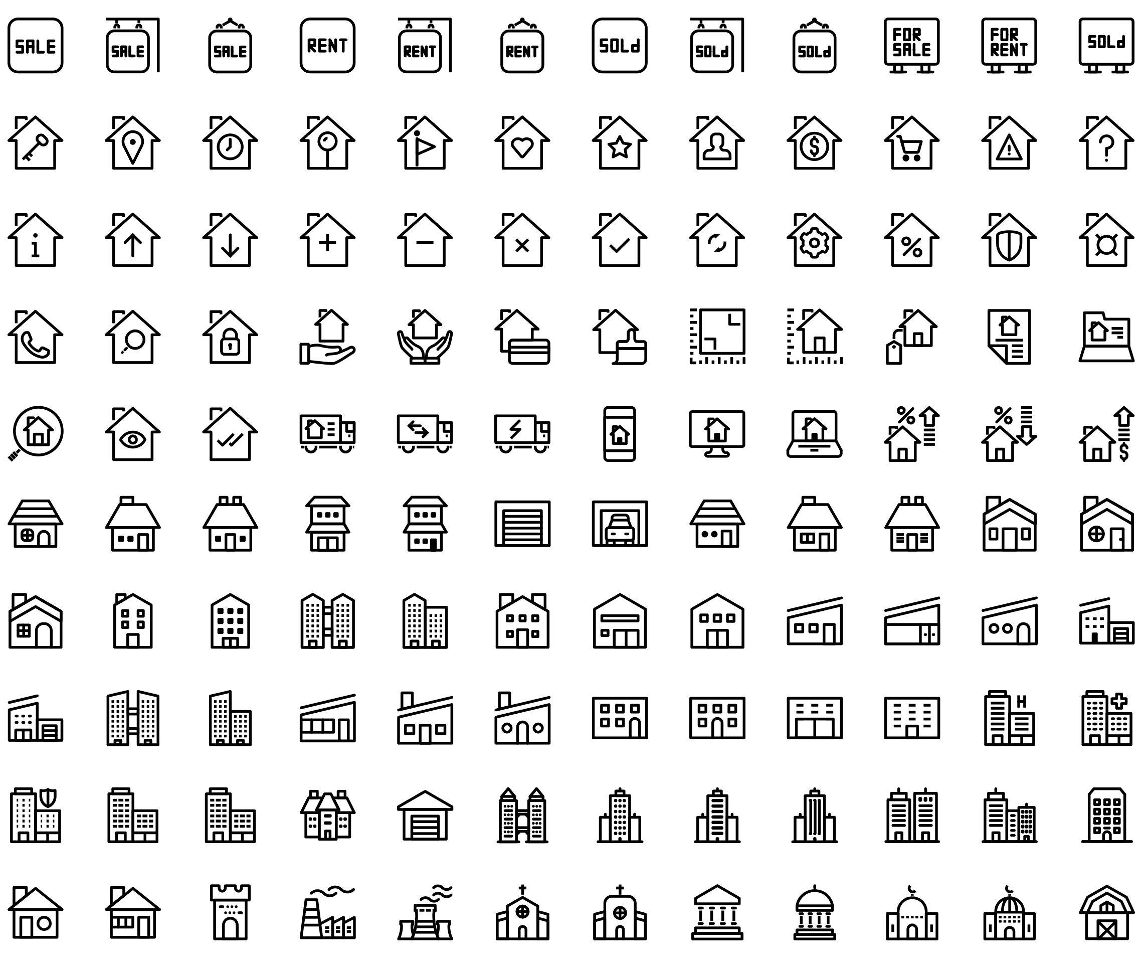 buildings-and-property-line-icons-preview