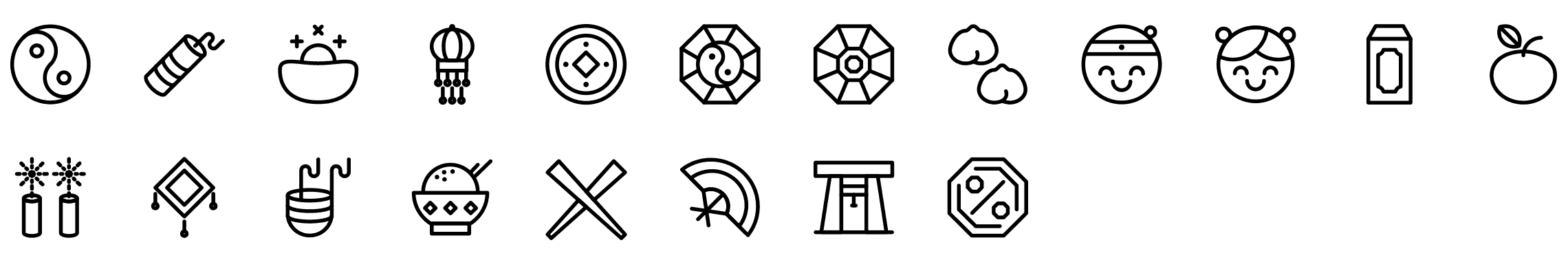 chinese-new-year-line-icons-preview