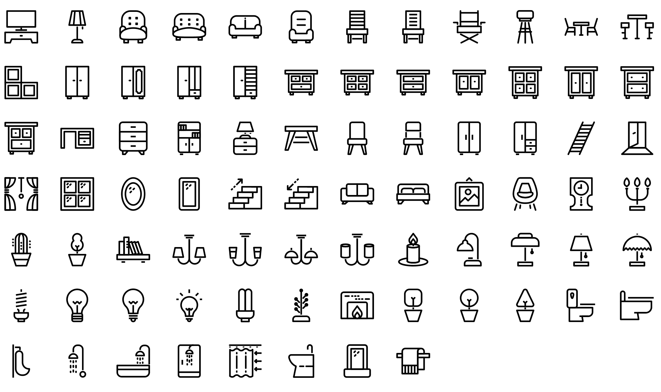 furniture-line-icons-preview