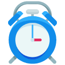 alarm clock flat icon