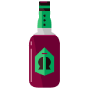alcohol flat icon