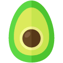 avocado flat icon