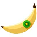 banana flat icon