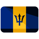Barbados Flat Icon