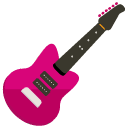 Bass Guitar Flat Icon