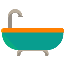 Bathtub Flat Icon