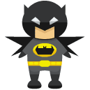 batman flat icon