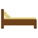 Bed Flat Icon