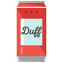 beer can flat icon