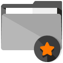bookmark folder flat icon