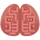 brain flat icon