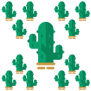 cactus flat icon