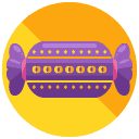 candy flat icon