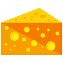 cheese flat icon