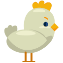 chick flat icon