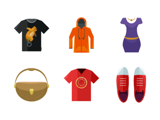 Clothes Flat Icons