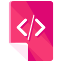 code flat icon
