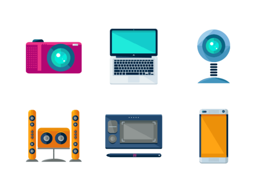 Devices Flat Icons