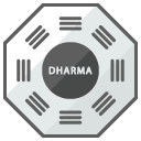 dharma flat icon