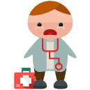 doctor flat icon