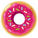 doughnut flat icon