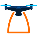 drone span flat icon
