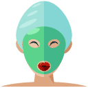 face mask flat icon