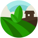 farm flat icon