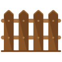 fence flat icon
