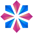flower floral flat icon