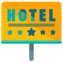 Hotel Flat Icon copy